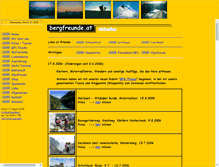 Tablet Screenshot of bergfreunde.at